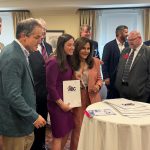 Building & Earth CEO Deepa Bhate meets with Senator Katie Britt of Alabama.